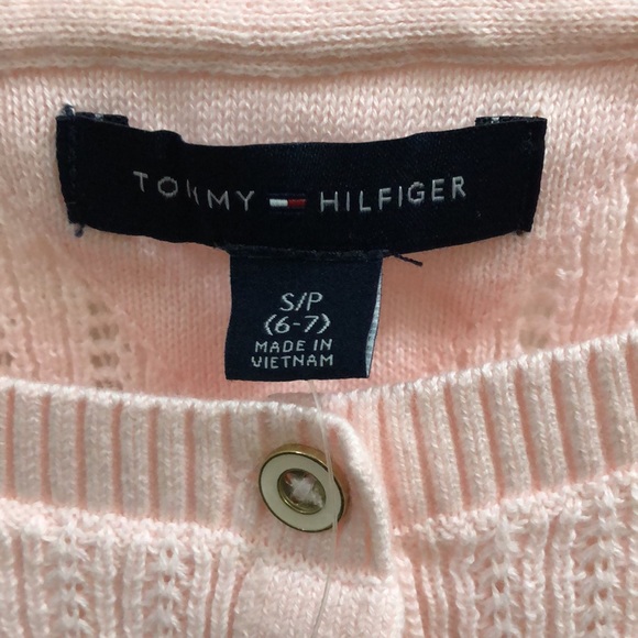 Tommy Hilfiger Cropped Top Kid Girls Little Preschool Long Sleeve. - Picture 3 of 3
